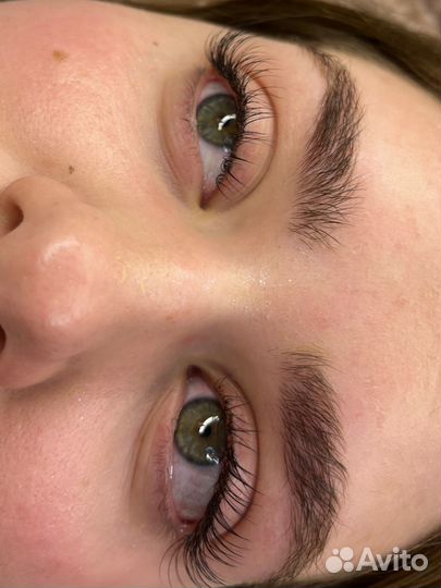 Наращивание ресниц нужна модель