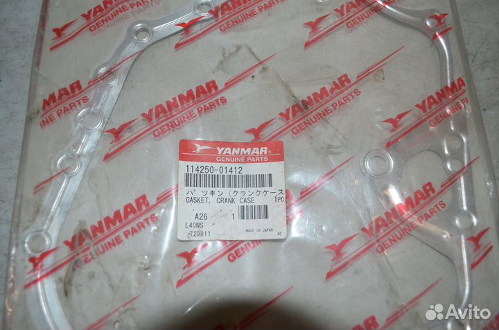 Прокладка Yanmar L40AE L48AE L48EE