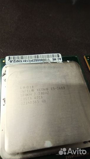 Процессор xeon e5 2680 LGA2011 8 ядер 16 потоков