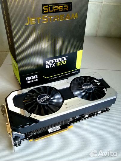 Gtx 1070 8G Palit Super Jetstream OC/Samsung/Идеал