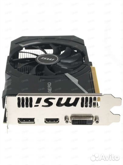 Видеокарта MSI AMD Radeon RX 560 aero ITX OC 16 CU