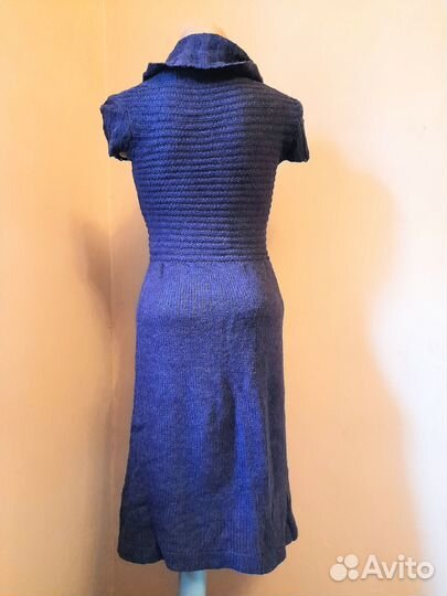Платье Zara фиолетовое