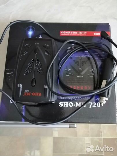 Лазер/радар-детектор SHO-ME 720