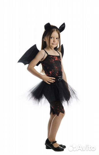 Костюм карнавальный на хэллоуин летучая мышь