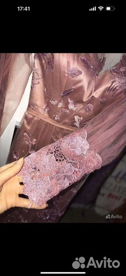 Вечернее платье на торжественное мероприятие