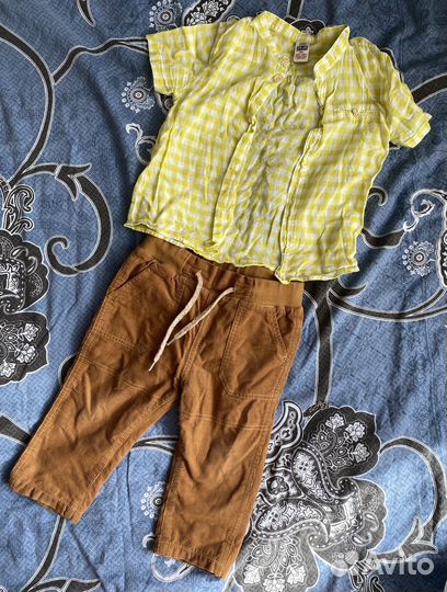 Пакет вещей на мальчика 80 86 размер