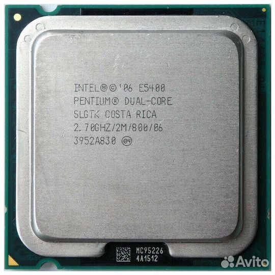 Материнская плата с процессором