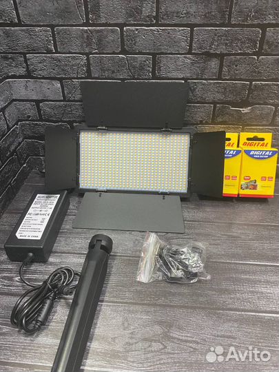 Свет PRO LED 600+ штатив+акб