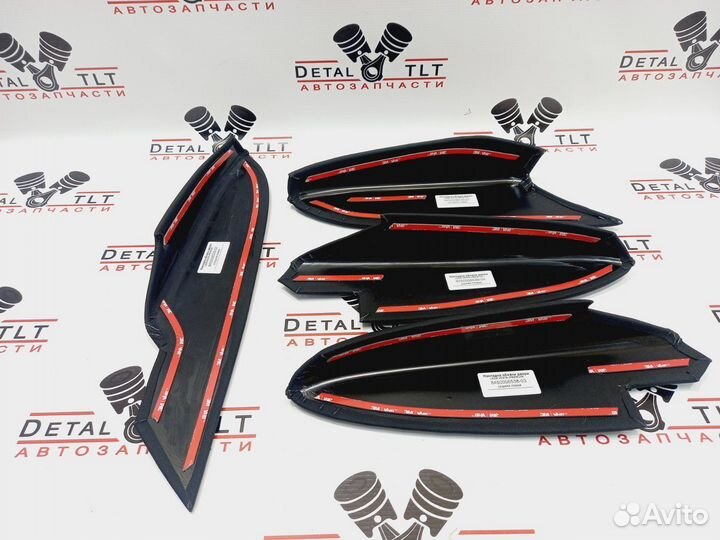 Накладки обивок дверей Веста Premium подлокотники