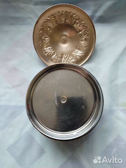 Сахарница винтажная СССР Мельхиор