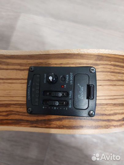 Укулеле Flight duc325ceq SP/ZEB концерт,с чехлом