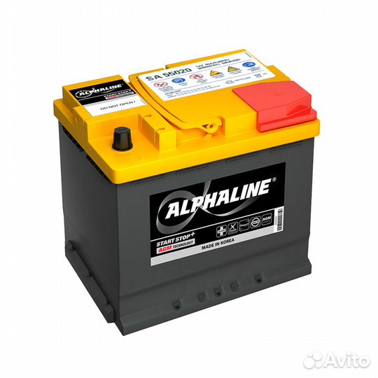 Аккумулятор alphaline AGM 50 (L1.0, SA 55020)