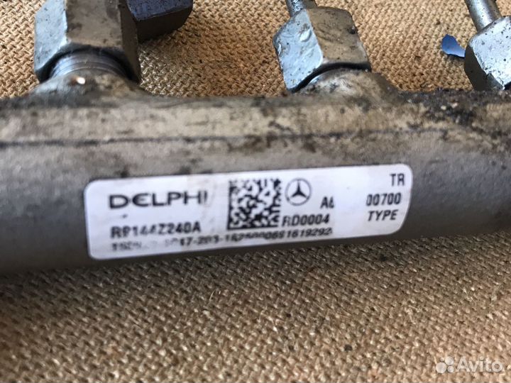 Рампа топливная Рейка om651