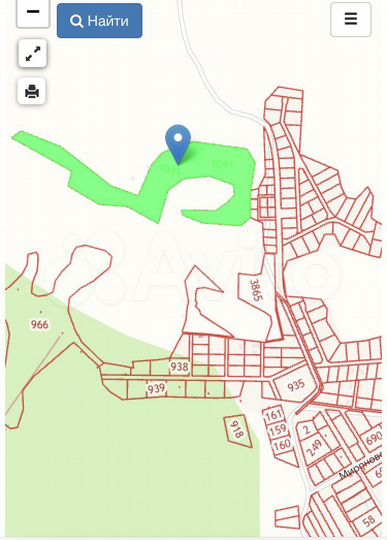 Участок 5,5 га (СНТ, ДНП)