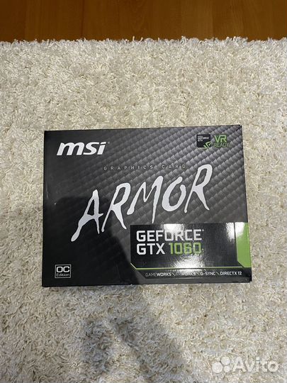 Видеокарта Msi gtx 1060 3gb