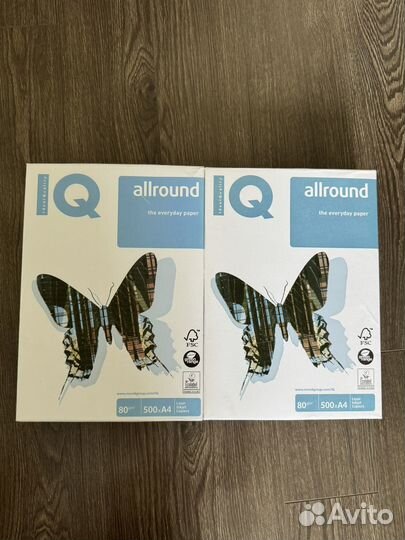 Бумага А4 iq allround