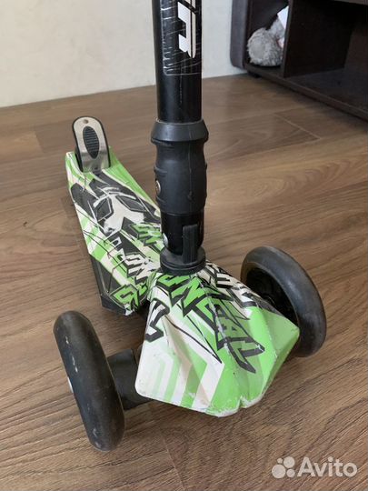 Самокат детский трехколесный бу