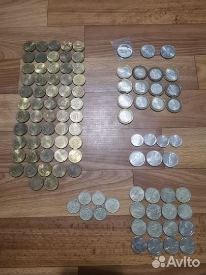 Монеты разные, купюры коллекционирование