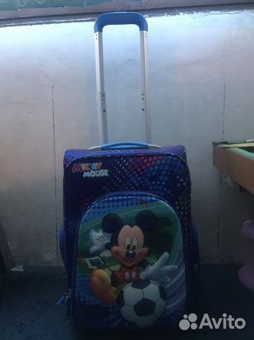 Чемодан на колесах детский