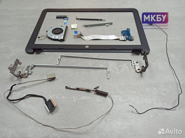 HP 15-ac003ur в разборе