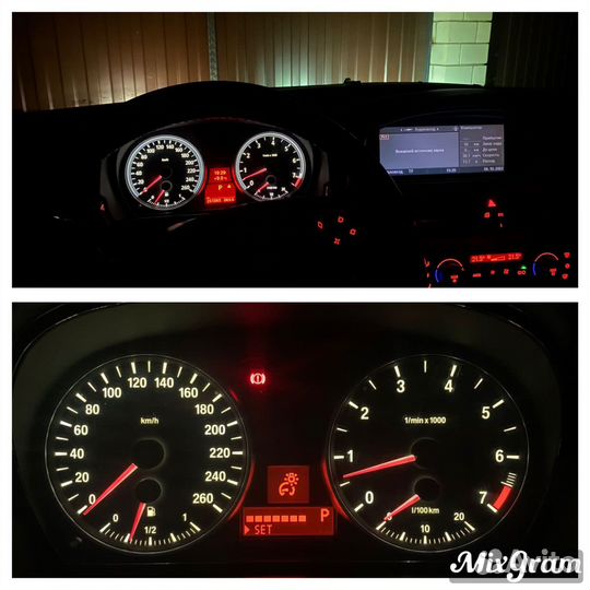 Пересвет приборных панелей, кнопок, подсветка