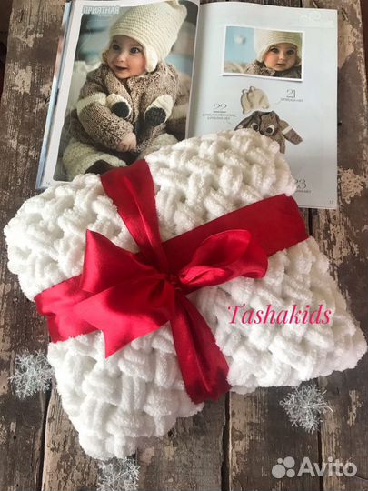 Плюшевый плед