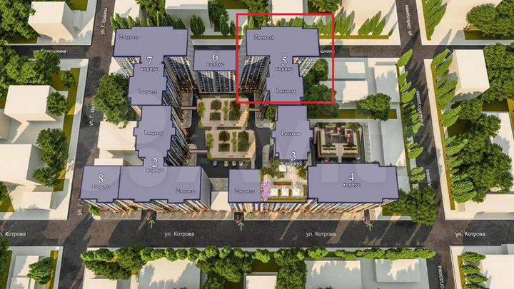 2-к. квартира, 75,9 м², 13/16 эт.