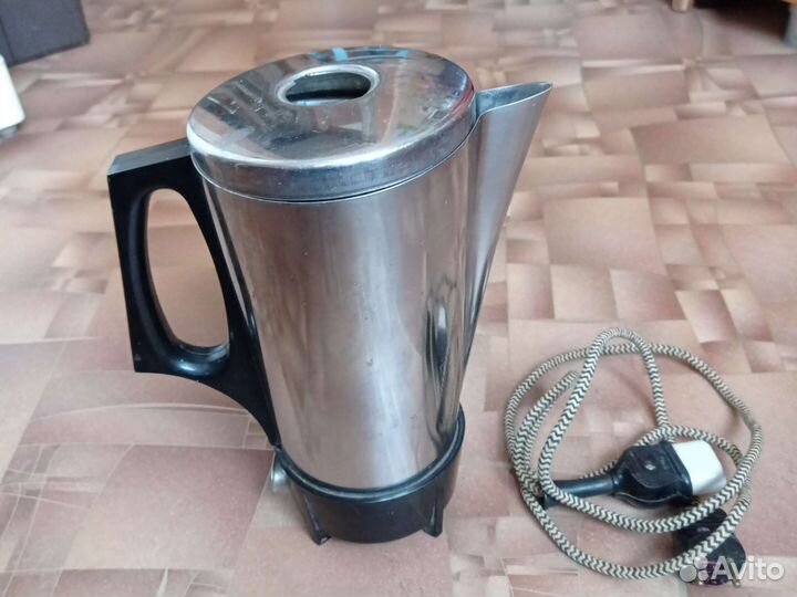 Кофеварка СССР гейзерная электрическая чайник