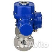 Кран шаровой DN.ru BV3131P(3pc) -FP-F-ISO-H Ду25 Ру40 трехсоставный из нержавеющей стали SS304, флан