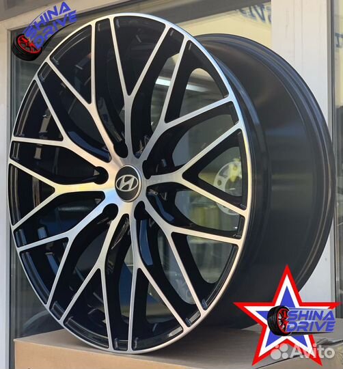 Диски Hyundai RS R20 5x114,3 Black Groove Gloss
