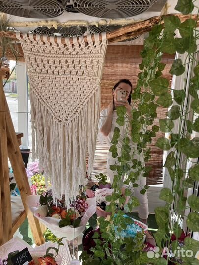 Макраме панно