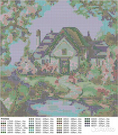 Схемы для вышивки бисером по Вашим фотографиям
