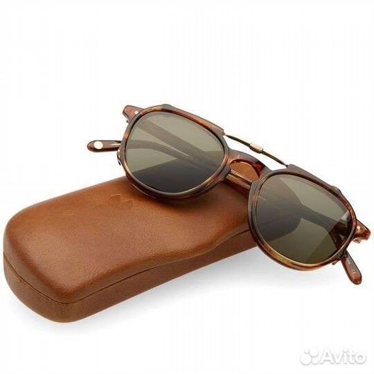 Очки Garett leight + клипса от солнца
