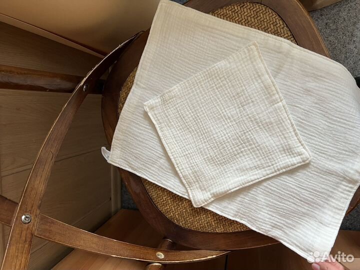 Наборы муслиновый полотенце и платочек