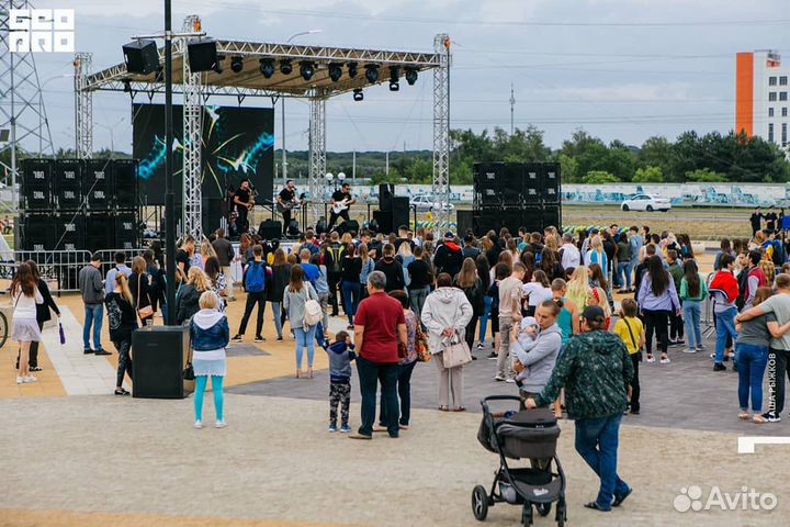 Аренда звук, свет, бэклайн, студия