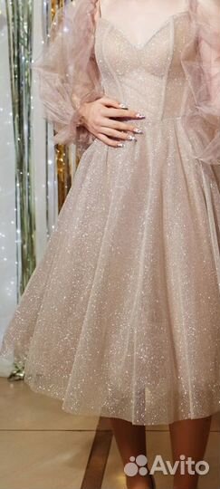 Платье на выпускной 44 размер