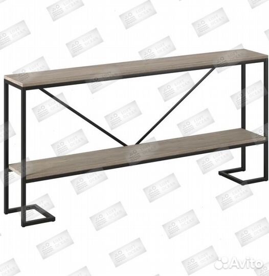 Консоль в стиле лофт «Ранчу»