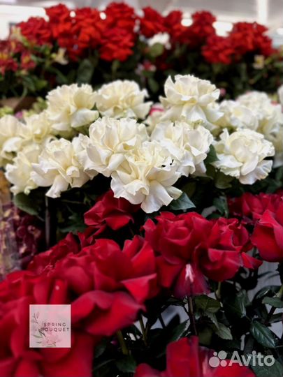 Букет французских роз на заказ