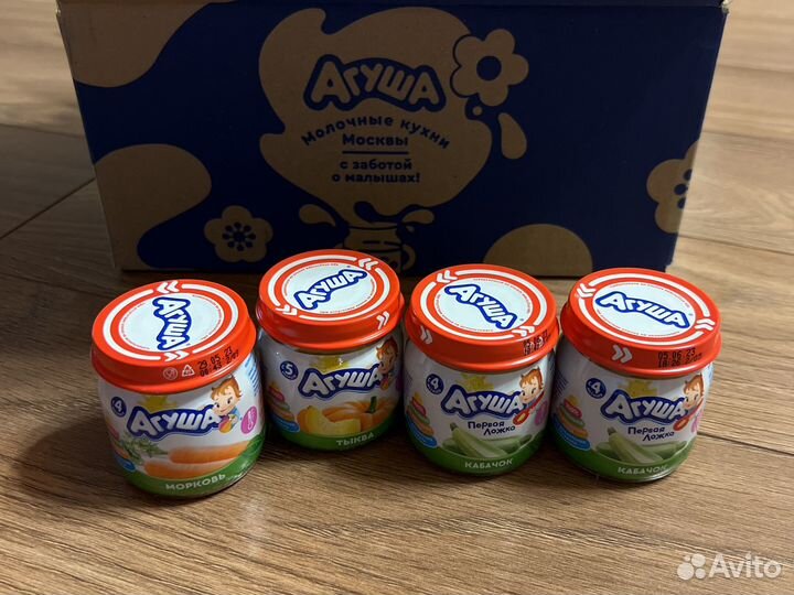 Овощное пюре агуша