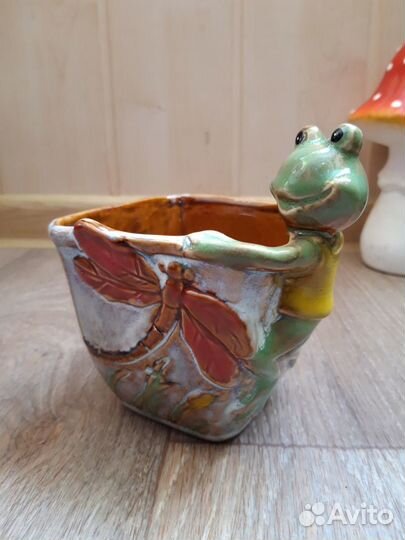 Кашпо керамика новые