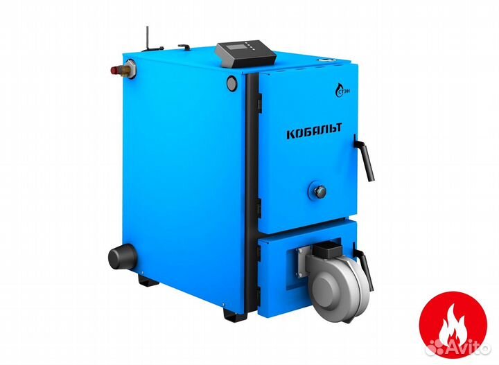 Твердотопливный котел кобальт 25