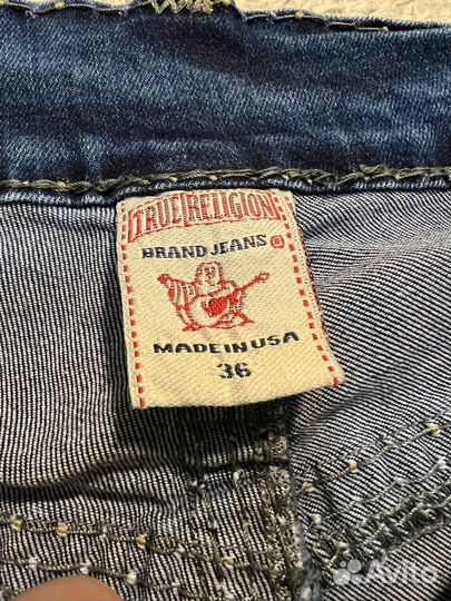 Джинсы true religion широкие