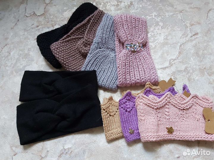 Повязка на голову для девочки