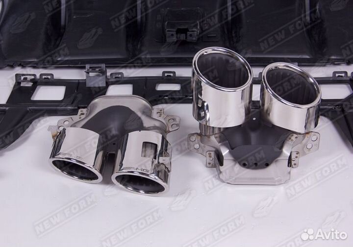 Диффузор с насадками 53 Mercedes GLE Coupe C167