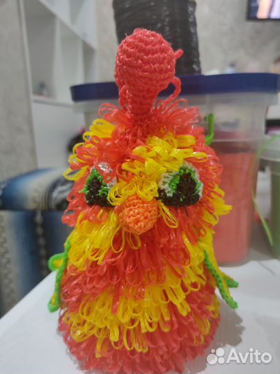 Мочалка- игрушка ручной работы