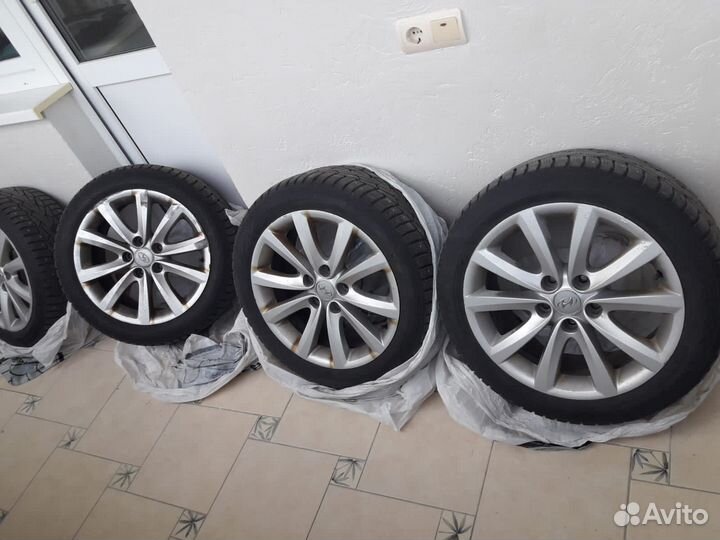 Колеса зимние Nokian Nordman 7 с дисками Hyundai