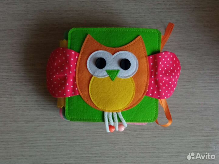 Книжка-игрушка из фетра