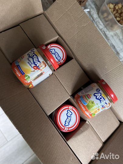 Фруктовое пюре агуша