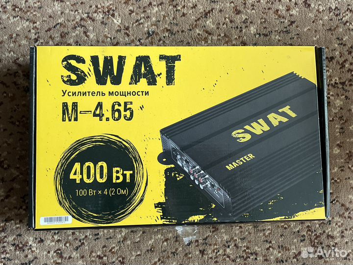 Усилитель мощности swat M-4.65