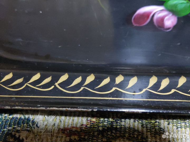 Жостовский поднос.Большой.СССР